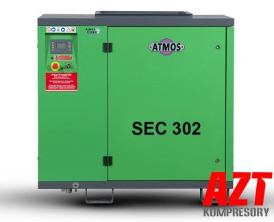 Kompresor śrubowy ATMOS SEC 302 Vario (z falownikiem)5,2 m3/min.